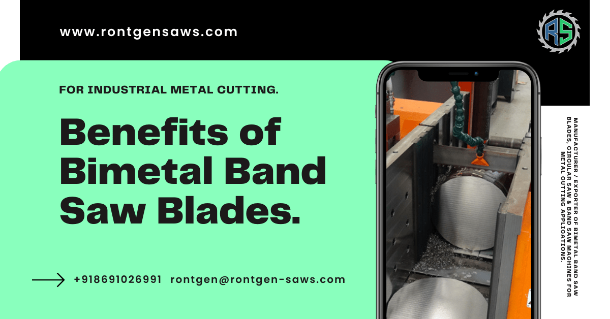 The Benefits of Bimetal Band Saw Blades for Industrial Metal Cutting.